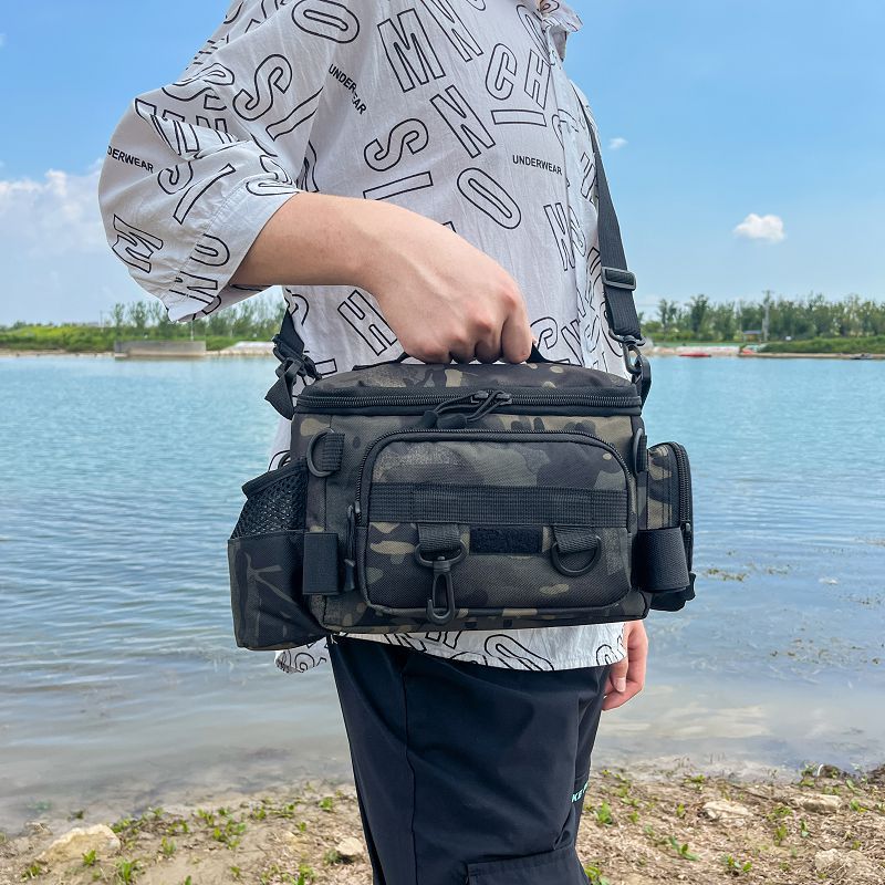 Fishing Equipment Us - حقيبة خصر تكتيكية للاستخدام الخارجي متعددة