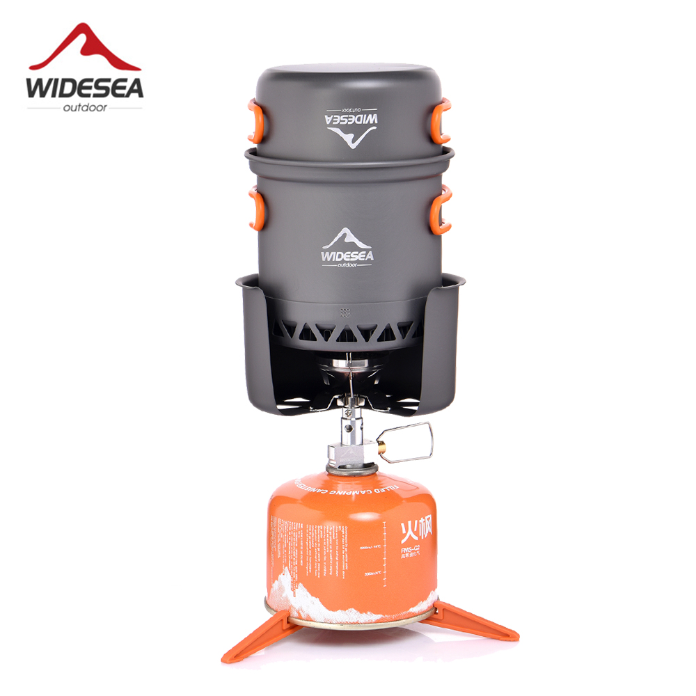 Fishing Equipment Kitchener - Widesea التخييم مجموعة الطبخ على ظهره