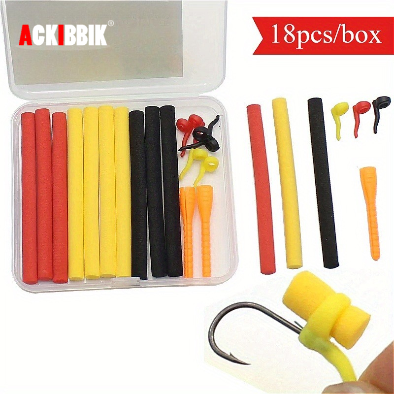 Carp Fishing Tackle - 18 قطعة/صندوق اكسسوارات صيد سمك الشبوط