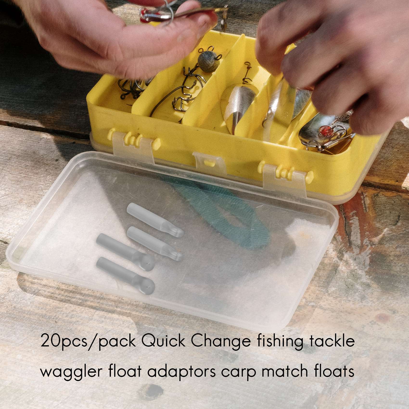 Carp Fishing Tackle - 20 قطعة/عبوة من محولات عوامات الصيد