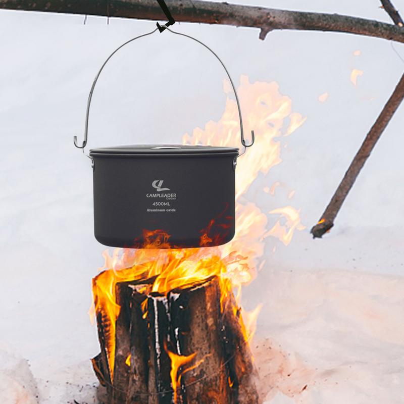 4.5L التخييم وعاء معلق تجهيزات - مراجعة Fishing Equipment Kitchener وسعره
