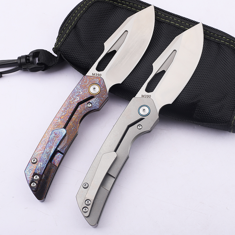 سكين قابل للطي من سبيكة التيتا - مراجعة Fishing Equipment Kitchener وسعره