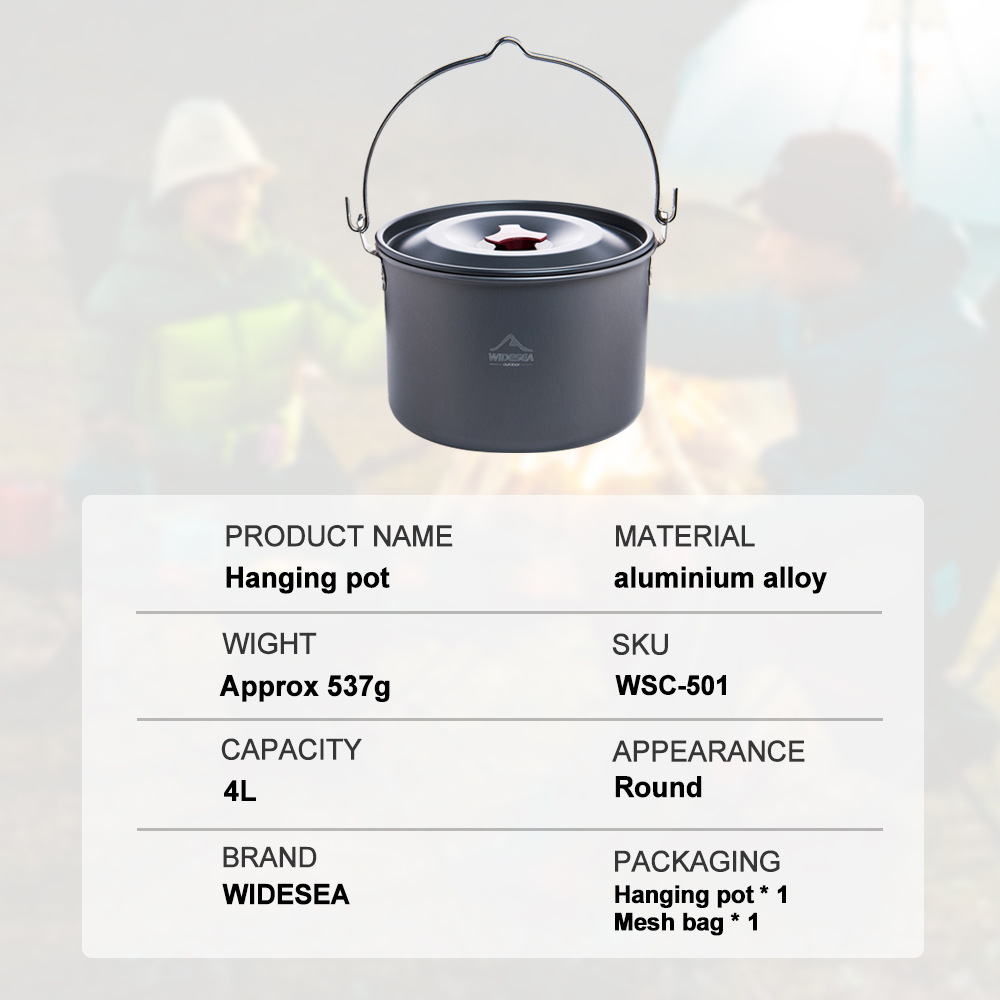 Widesea 4L التخييم وعاء معلق ت - مراجعة Fishing Equipment Kitchener وسعره