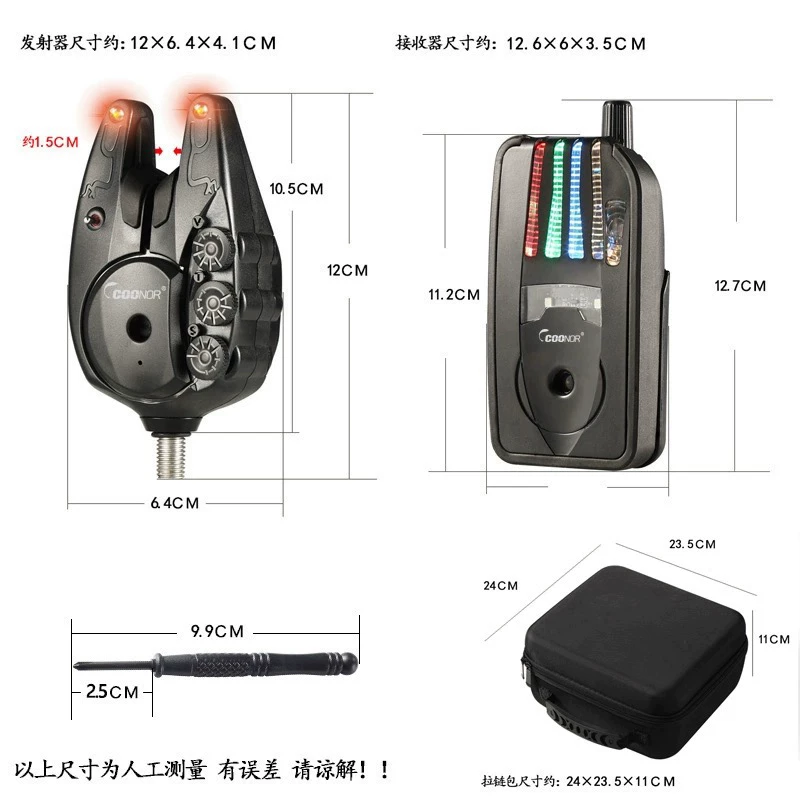 جهاز JY-82 الإلكتروني لصيد سمك - مراجعة Carp Fishing Tackle وسعره